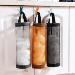 2 Pcs Grocery Bag Holder Wall Mount – Plastic Bag Holder Kitchen Organizer - Image 6
