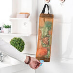 2 Pcs Grocery Bag Holder Wall Mount – Plastic Bag Holder Kitchen Organizer - Image 13